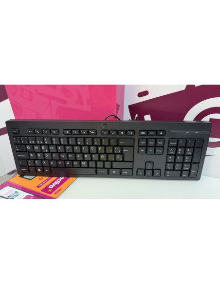 9-9-75954-2-Teclado Alfanumérico Hp 125 Wired Keyboard