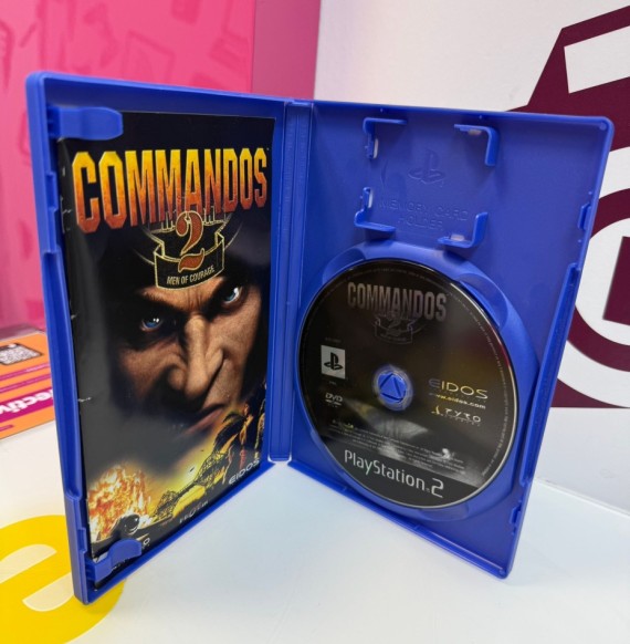 9-9-75861-3-Videojuego PS2 commandos 2 men of courage 