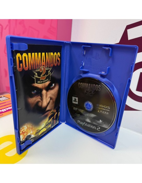 9-9-75861-3-Videojuego PS2 commandos 2 men of courage 