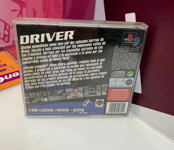 9-9-75858-5-Videojuego PS1 driver 