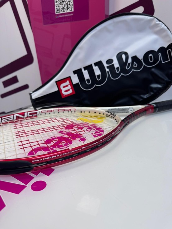9-9-75870-3-Raqueta tenis wilson nano carbon 4 1 4 L2 