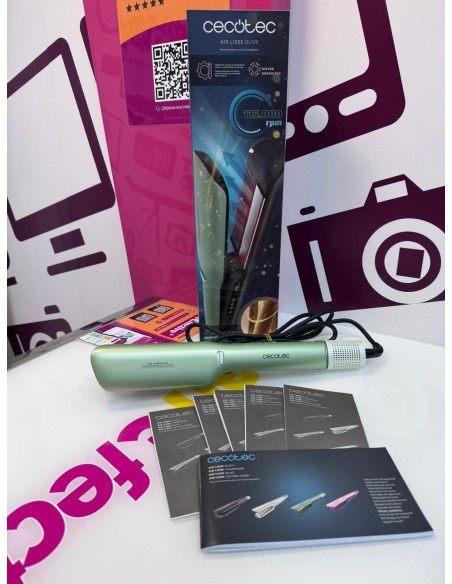 9-9-75968-1-Plancha Pelo Cecotec Air Lisse Olive 