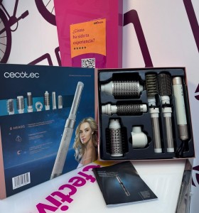 9-9-75970-1-Cepillo Moldeador De Aire Airglam Champagne 8 Heads 