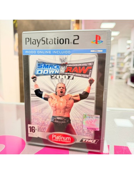 7-7-85032-1-Videojuego Smack Down VS Raw 2007