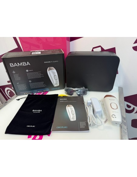 9-9-75989-2-Depiladora Laser cecote bamba skincare ipl Quartz (sin uso)