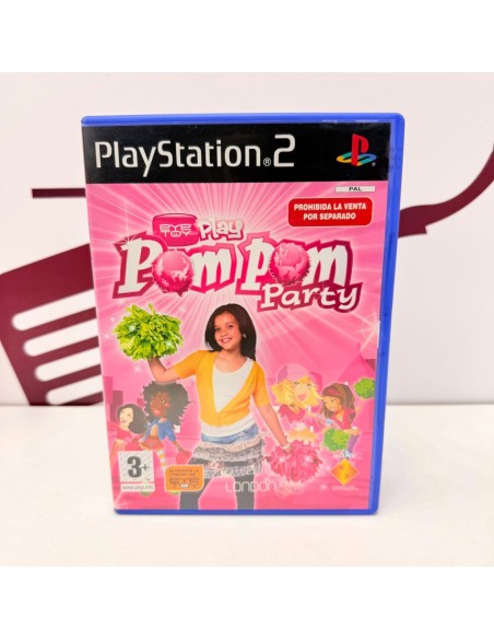 8-8-75913-2-Videojuego PS2 EyeToy Play: PomPom Party