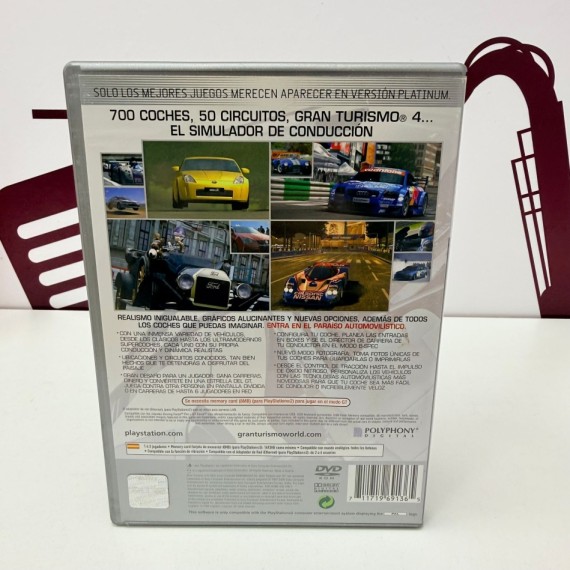 8-8-75908-2-Videojuego PS2 Gran Turismo 4