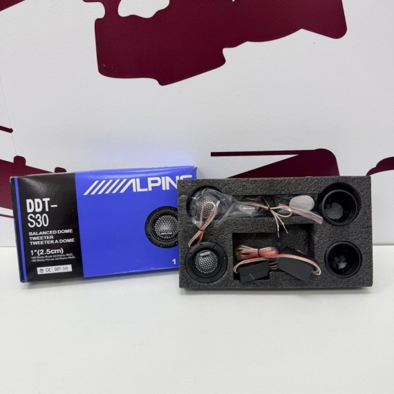8-8-76049-1-Altavoz Empotrable Tweeters Ddt-s30 Alpine Nuevos