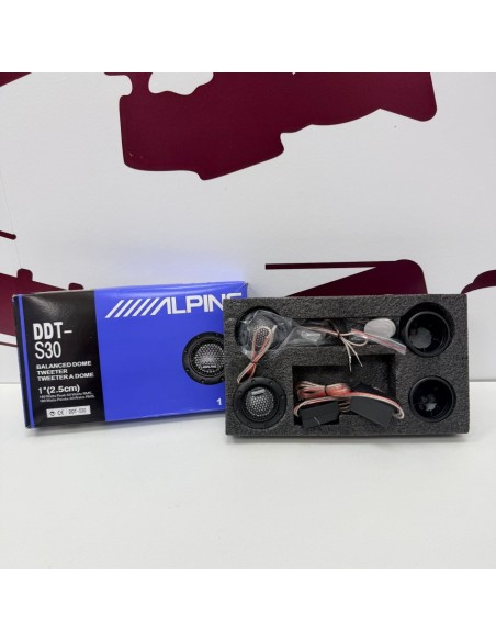 8-8-76049-1-Altavoz Empotrable Tweeters Ddt-s30 Alpine Nuevos