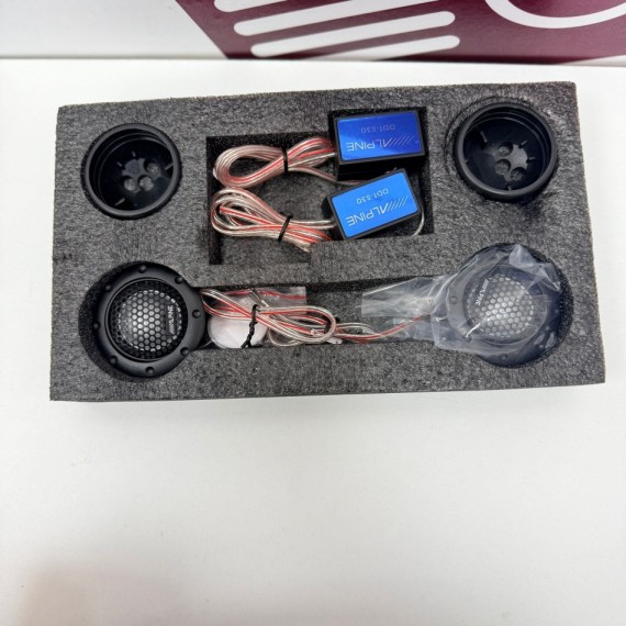 8-8-76049-2-Altavoz Empotrable Tweeters Ddt-s30 Alpine Nuevos