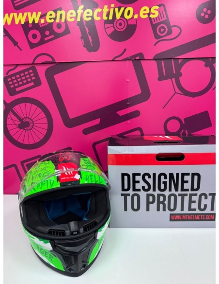 7-7-85143-3-Casco Integral Helmets Stinger 2 C6 Fluor Gloss