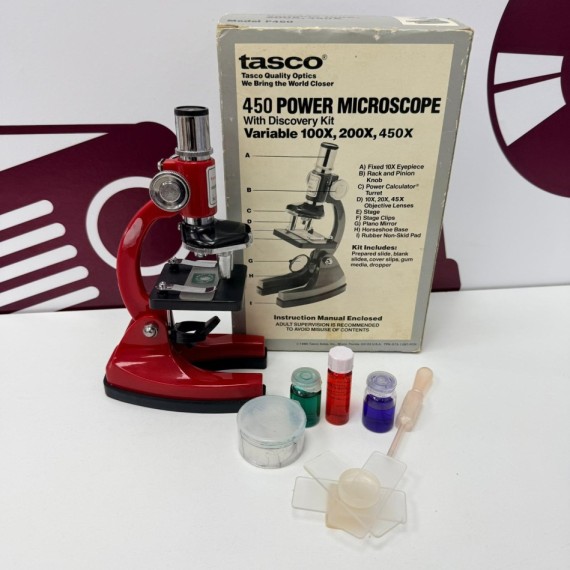 8-8-76065-1-Microscopio Microscopio Tasco 450 Power