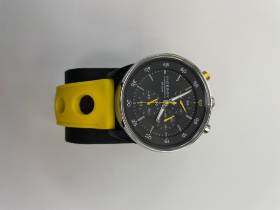 1-1-238965-1-Reloj Pulsera Caballero Viceroy Chronograph Correa Amarillo 