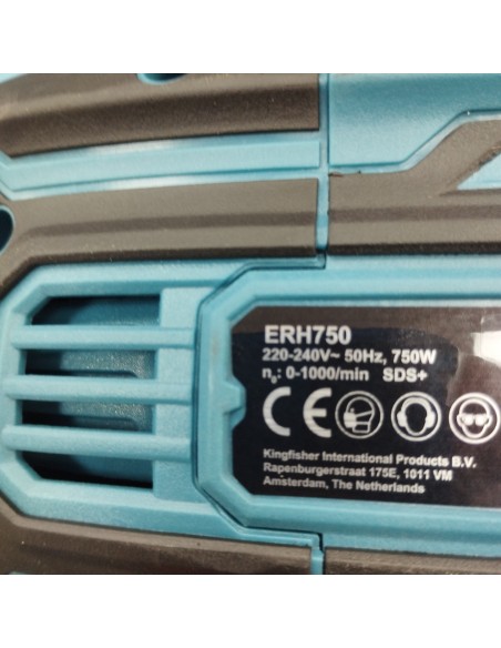 6-6-167390-4-Taladro Electrico Erbauer ERH 750(sin Uso)