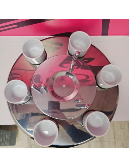 8-8-76061-8-Hogar cocina Fuente para chocolate Fondue 23 piezas