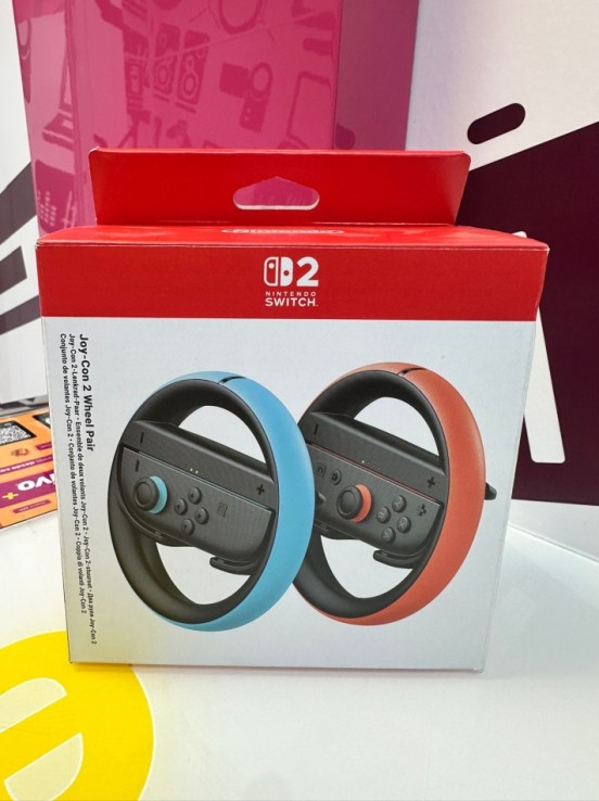9-9-76002-1-Volante Joy Con nintendo switch 2 (sin uso)