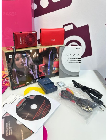 9-9-76018-3-Cámara Digital Compacta Canon IXUS 220 HS