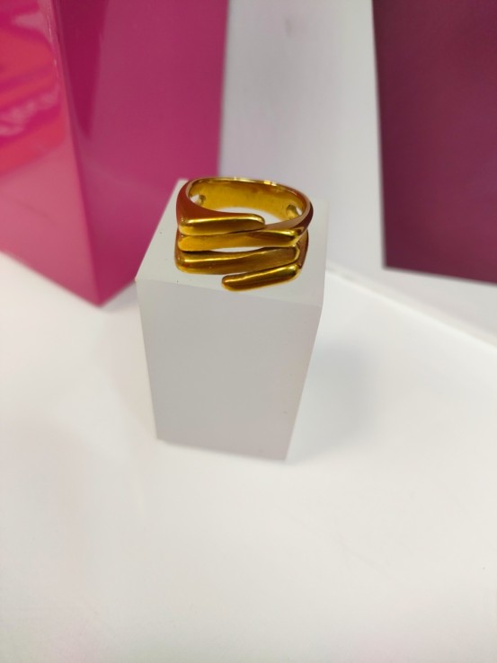 7-9-75738-1-Anillo acero dorado T19