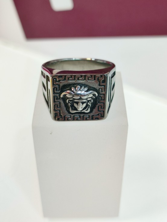 7-9-75677-1-Anillo acero hombre versace t 27