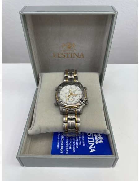 1-1-269591-1-Reloj Pulsera Caballero Festina Titanium Alarm Chrono
