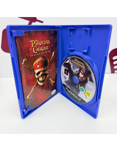 8-8-76128-2-Videojuego PS2 Piratas del caribe en el fin del mundo 