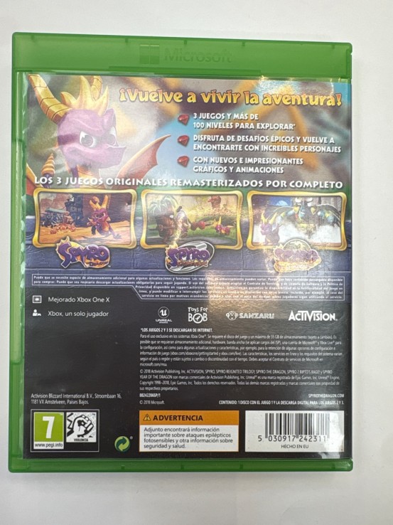 1-1-269603-2-Videojuego Xbox One spyro