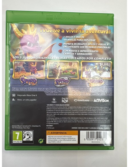 1-1-269603-2-Videojuego Xbox One spyro