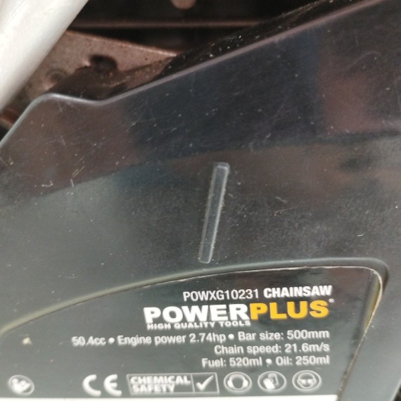 6-6-160779-4-Sierra PowerPlus Motosierra De Gasolina 50cm
