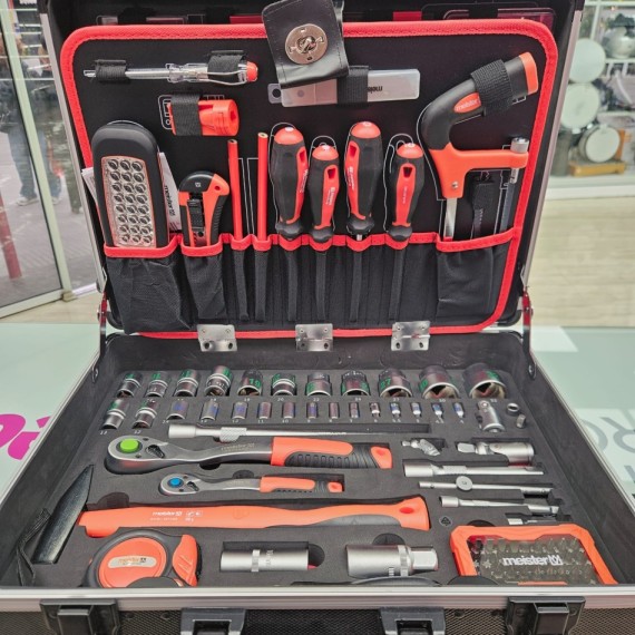 8-8-76148-3-Kit Herramientas Variadas Meister Carro De Herramientas 238piezas (Nuevo)
