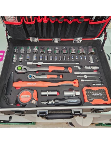 8-8-76148-4-Kit Herramientas Variadas Meister Carro De Herramientas 238piezas (Nuevo)