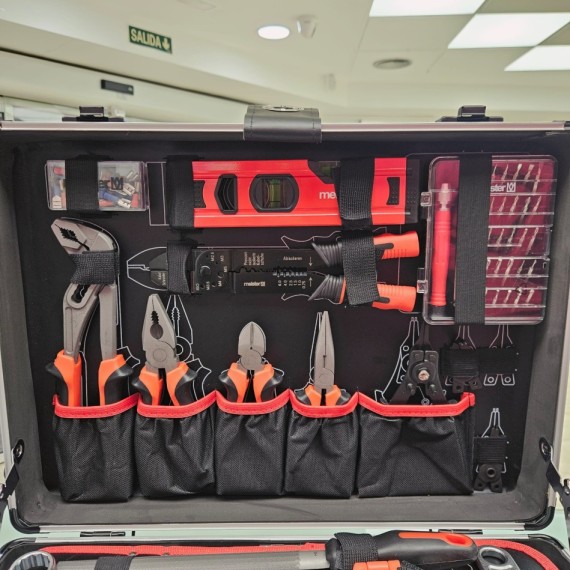 8-8-76148-6-Kit Herramientas Variadas Meister Carro De Herramientas 238piezas (Nuevo)