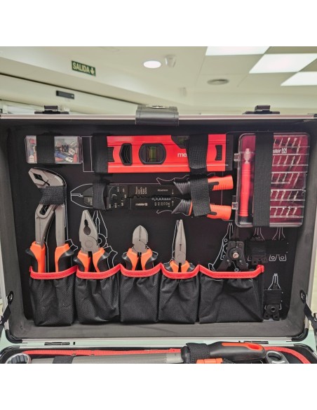 8-8-76148-6-Kit Herramientas Variadas Meister Carro De Herramientas 238piezas (Nuevo)