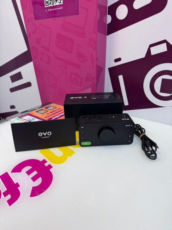 9-9-76114-1-Música profesional tarjeta de sonido audient evo 4