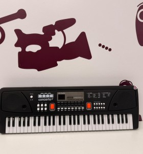 8-8-76180-1-Teclado electrónico Reig- Órgano Electrónico 61 Teclas Multifunción