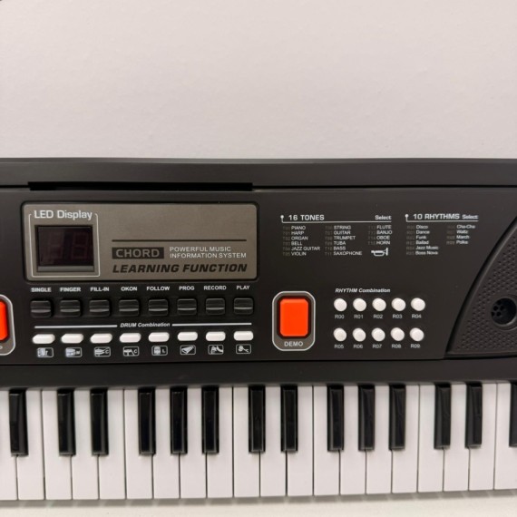 8-8-76180-3-Teclado electrónico Reig- Órgano Electrónico 61 Teclas Multifunción