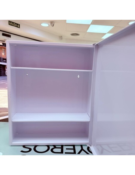 8-8-76147-2-Botiquin Emergencia Armario Botiquín Metálico Blanco 