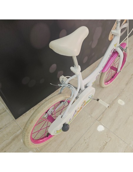 8-8-76130-6-Bicicleta Nino Princess rosa y blanca