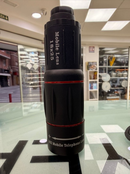 8-8-76224-3-Objetivo fotográfico Lente teleobjetivo Apexel 18x con trípode