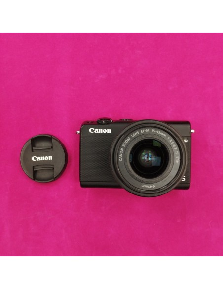 7-6-164058-3-Cámara Digital Compacta Canon EOS M100 BK M15-45mm