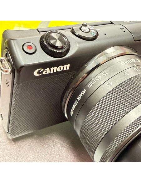 7-6-164058-4-Cámara Digital Compacta Canon EOS M100 BK M15-45mm