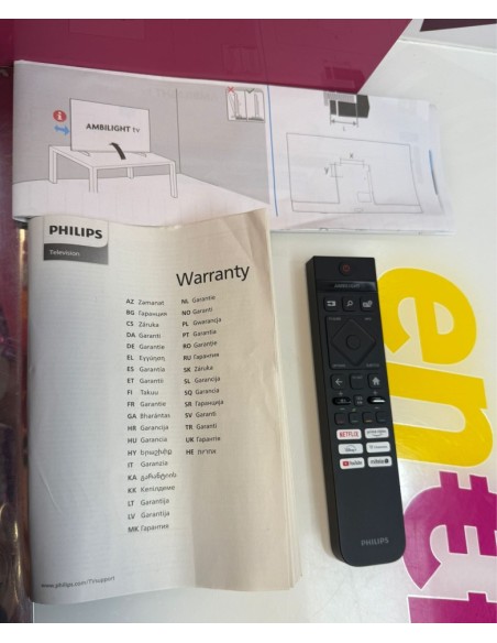 9-9-74826-7-Televisor LED SMART philips 8200 series 4k qled ambilight 