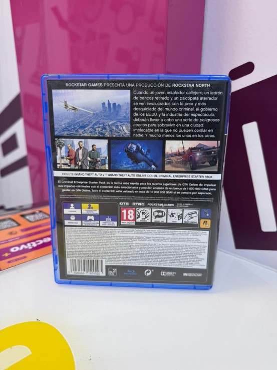 9-9-76211-3-Videojuego PS4 Gta V