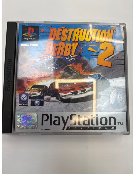 1-1-269752-1-Videojuego PS1 Destruction Derby 2 