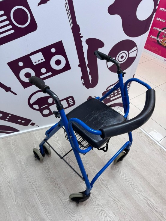 9-9-75894-5-Andador Guidosimplex Azul Peso 100kg 