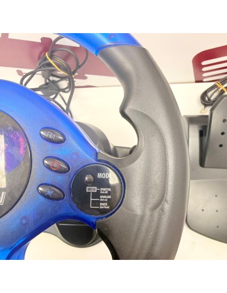 8-8-76183-6-Accesorios Ps2 volante y pedales Trans Wheel