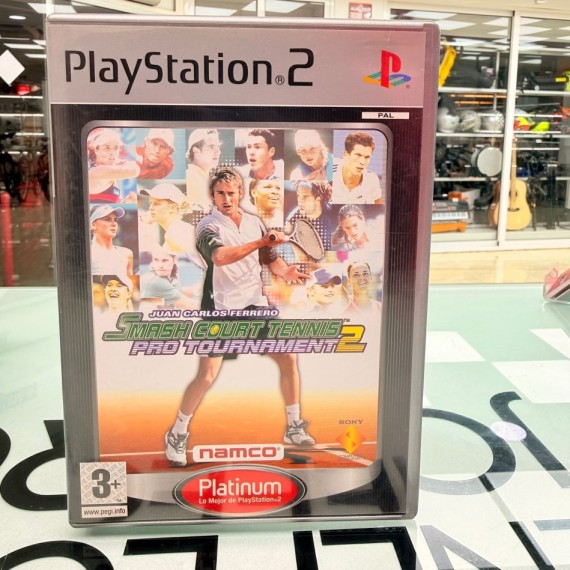 8-8-76249-1-Videojuego PS2 Smash Court Tennis Pro Tournament 2