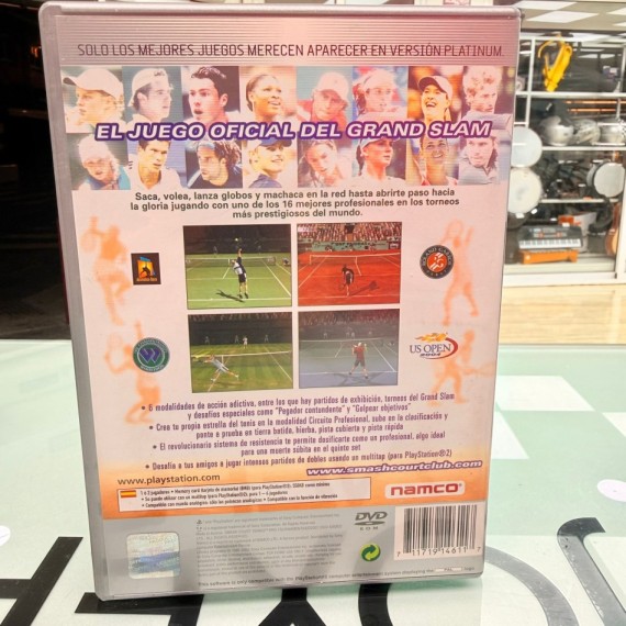 8-8-76249-3-Videojuego PS2 Smash Court Tennis Pro Tournament 2