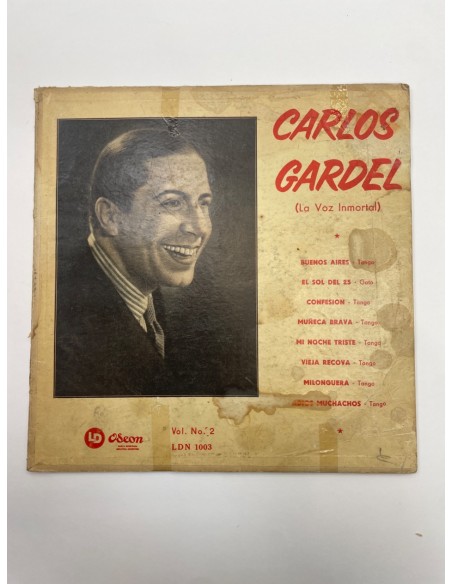 1-1-269693-1-Vinilo Carlos Gardel La Voz Inmortal