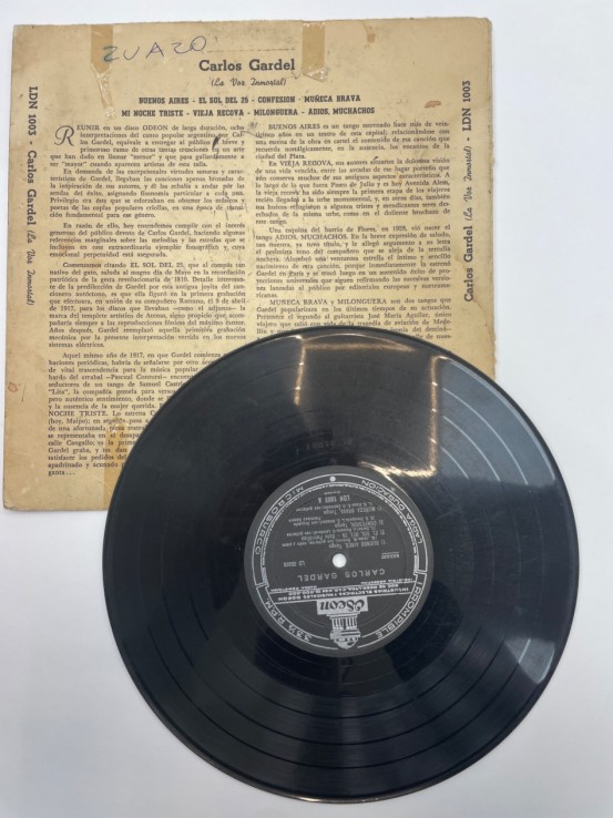 1-1-269693-2-Vinilo Carlos Gardel La Voz Inmortal