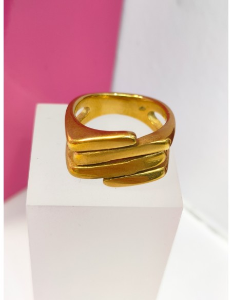 1-9-75740-1-Anillo acero dorado T17